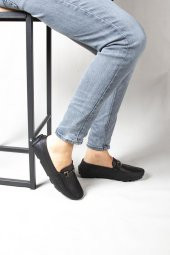 Günlük Siyah Hakiki Deri Erkek Ayakkabı - 9