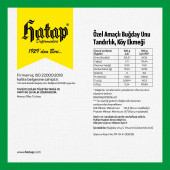 Hatap 25 kg Tandırlık-Köy Ekmeği Unu (Fabrikasından) - 2