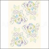 Artebella Soft Kolay Transfer 23x34 cm. Model: 926K-Koyu Zemin - 1