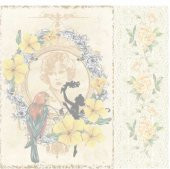 Artebella Mixart Kolay Transfer 25x25 cm. Model: 6044K-Koyu Zemin - 4