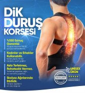 Kifoz Skolyoz Korsesi Kamburluk Önleyici Korse Korsesi Dik Duruş Korsesi - 1