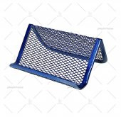 MASA ÜSTÜ Metal Perfore Kartvizitlik (METALİK MAVİ) - 2