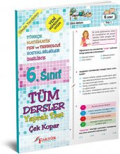 6.Sınıf Tüm Dersler Yaprak Test - 1