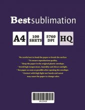 Best Sublimasyon 20x30 A4 Transfer Baskı Kağıdı - 2