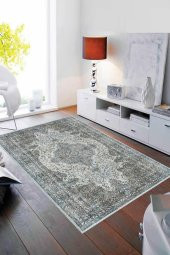 Diijital Baskı Kaymaz Taban Halı Mvh 204  RENKLİ 080X300 - 1