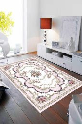 Diijital Baskı Kaymaz Taban Halı Mvh 287  RENKLİ 160X230 - 1