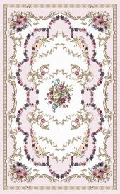 Diijital Baskı Kaymaz Taban Halı Mvh 287  RENKLİ 160X230 - 2