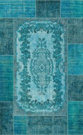 Diijital Baskı Kaymaz Taban Halı Mvh 308  RENKLİ 120X180 - 2