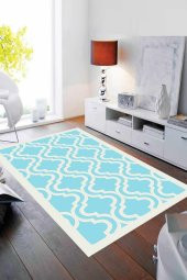 Diijital Baskı Kaymaz Taban Halı Mvh 359  RENKLİ 160X230 - 1