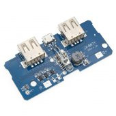 Çift USB Çıkışlı PowerBank Şarj Modülü  (2.1A ve 1A Çıkışlı) - 1