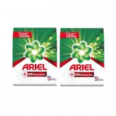 Ariel Oxi Leke Çıkarıcı Etkili Toz Çamaşır Deterjanı 2 x 4,2 kg - 1