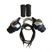 Micro Shift Bisiklet Vites Seti Ön Arka Attırıcı ve Kolları Seti - 2