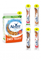 NESFİT SADE YULAF VE 4 ÇEŞİT YULAF BAR KARMA PAKET - 1