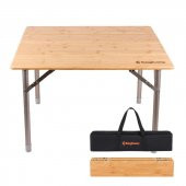 KINGCAMP TABLE S BAMBOO KATLANABILIR MASA - 2