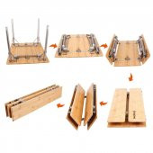 KINGCAMP TABLE S BAMBOO KATLANABILIR MASA - 3