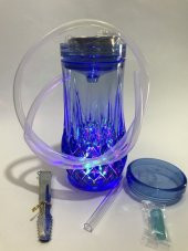 Işıklı Bardak Nargile Seti - 8