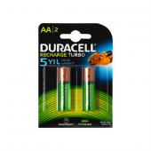 Duracell Şarjlı Kalem Pil (AA) 2500 MAH 1,2 V 2 Lİ - 1