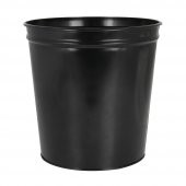 Mimaks Çöp Kovası Metal Siyah D-1 - 1