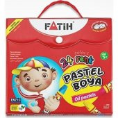 Fatih Pastel Boya Çantalı 24 Renk 50370 - 1