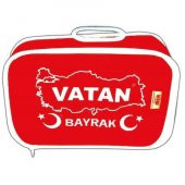 Vatan Bez Bayrak Türk 100 Polyester 300x450 VT112 - 1