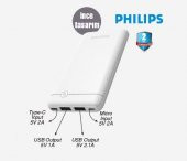 Philips 10000 mAh Taşınabilir Şarj Cihazı PowerBank  (Philips Türkiye Garantili) - 3