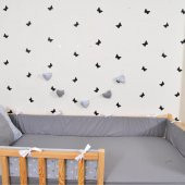 Montessori Kenar Koruma Süs Yastık Set Nevresim Takımı 90X190 111 - 4