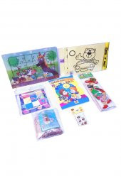 Evde Kal Çocuk Aktivite Paketi No 3 Puzzle - Origami, Kum Boyama - 2