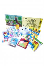 Evde Kal Çocuk Aktivite Paketi No 1 Puzzle - Kum Boyama - Origami - 2