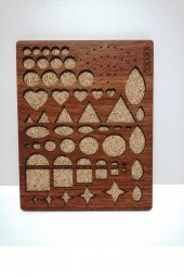 Hayal Ahşap Quilling Şekil Şablonu - İndirimli thumbnail 1