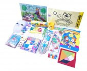 Evde Kal Çocuk Aktivite Paketi No 4 Puzzle - Kum Boyama, Hacivat - 2