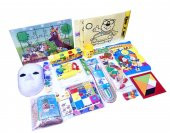 Evde Kal Çocuk Aktivite Paketi No 4 Puzzle - Kum Boyama, Hacivat - 3