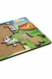 Çiftliğim 24 Parça Ahşap Puzzle - 3