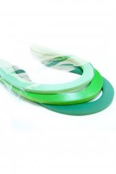 Doğa Serisi 3 Farklı Ton Yeşil Renkli 300 Adetli Quilling Kağıdı - 1