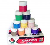 Akrilik Boya 10 Renk RedRose - Red Rose - 1