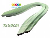 Hayal Quilling Kağıdı - Buz Yeşili Renk 1x50cm 50lİ - 1