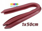 Quilling Kağıdı - Koyu Kırmızı Renk 1x50 cm 50li - 1