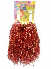 Metalik Renk Gösteri Ponponu - 25 cm - 3