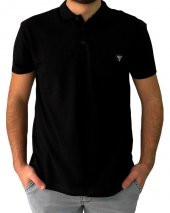 POLO TSHIRT ENGLAND LONDON POLO CLUB ERKEK TSHIRT POLO YAKA SİYAH - 1