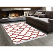 Halıportalı Pvc Taban Kupa Desen Salon Mutfak Halısı Yollukd-363 - 1