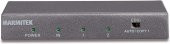 Marmitek Split 612 UHD 2.0 ; HDMI splitter ; 1 in 2 out ; 3D ; 4K60 (4:4:4) ; HDCP 2.2 ; metal casing - 1
