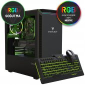 Excalibur E60L.910F-B1F0X-V-F Intel Core i3-910F 16GB RAM 1TB+120 SSD R7 240 2GB 128Bit Freedos - 2