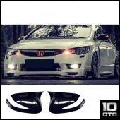 Honda Civic Fd6 Yarasa Ayna Kapağı ABS Plastik Batman Piano Black - 1