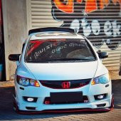 Honda Civic Fd6 Yarasa Ayna Kapağı ABS Plastik Batman Piano Black - 2