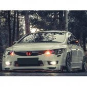 Honda Civic Fd6 Yarasa Ayna Kapağı ABS Plastik Batman Piano Black - 3