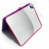 Plastik Çerçeveli Kare Askılı Ekonomik Ucuz Banyo Aynası 26x22 cm - 2