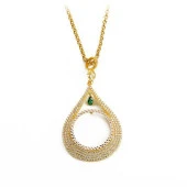 Ziynet Çerçeve Kolye 8.80 Gram 14 Ayar Altın - 1