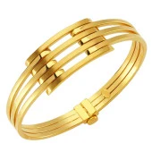 Kaburga Bilezik 3 Sıralı 22 Ayar 22.50 Gram - 1