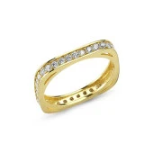 14 Ayar Altın Tamtur Yüzük 2.35 Gram - 1