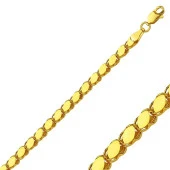 14 Ayar Altın Pullu Zincir 6.75 Gram - 1