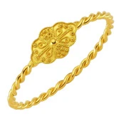 Erzurum Kelepçe Bilezik Telkari Model 22 Ayar 35.00 Gram - 1